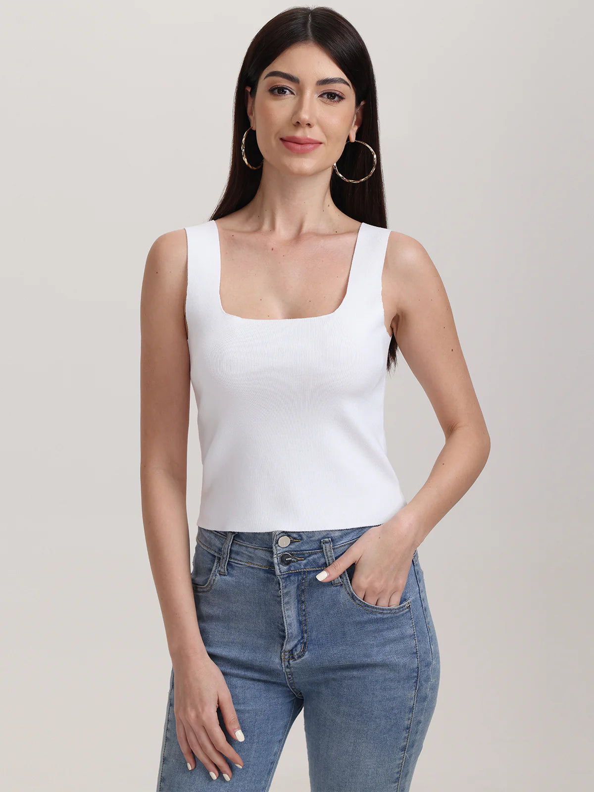525 America Eva: Square Neck Tank